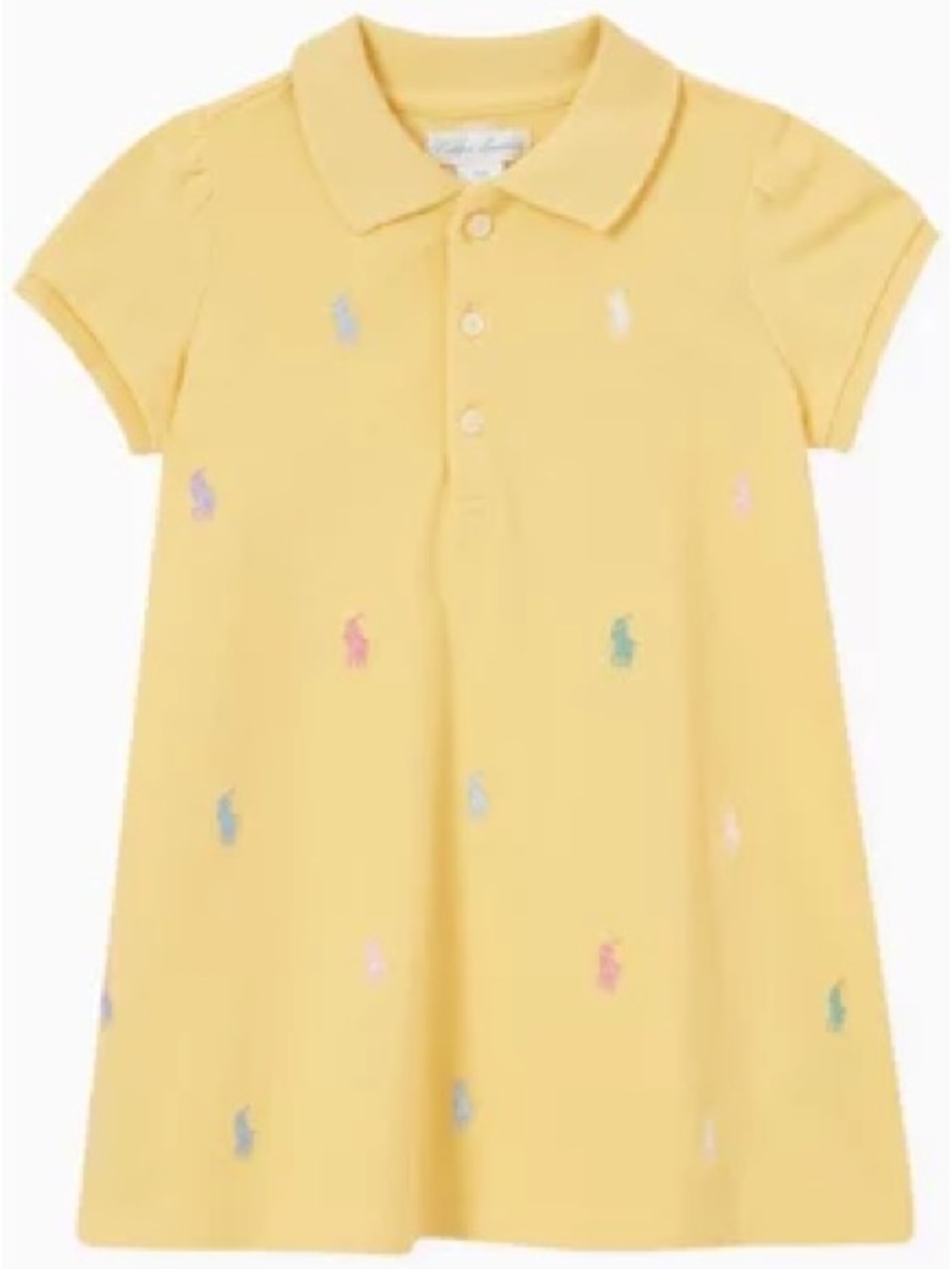Ralph Lauren All-over Logo Dress in Cotton